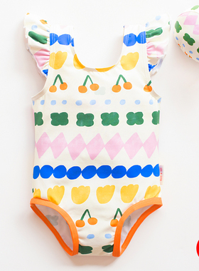 儿童游泳衣女孩比基尼韩国小公主ins宝宝泳衣小童婴儿0-1-3岁泳装