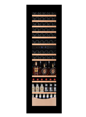 一级能效格伦德红酒柜全嵌外挂门