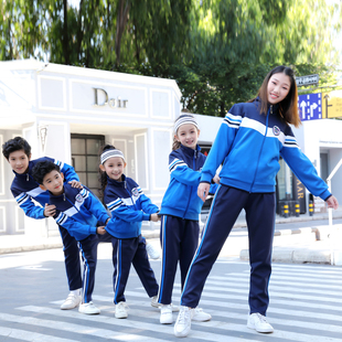 校服套装中学生春秋冬装五六年级小学生初中班服秋季韩版潮学院风