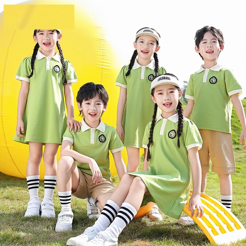 学院风班服小学生校服演出服团体运动服表演运动套装儿童节英伦风
