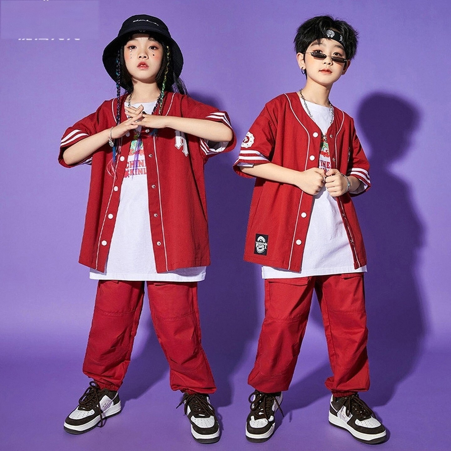街舞服装儿童hiphop穿搭