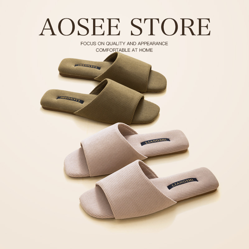 春夏新品露趾拖鞋女欧式居家室内