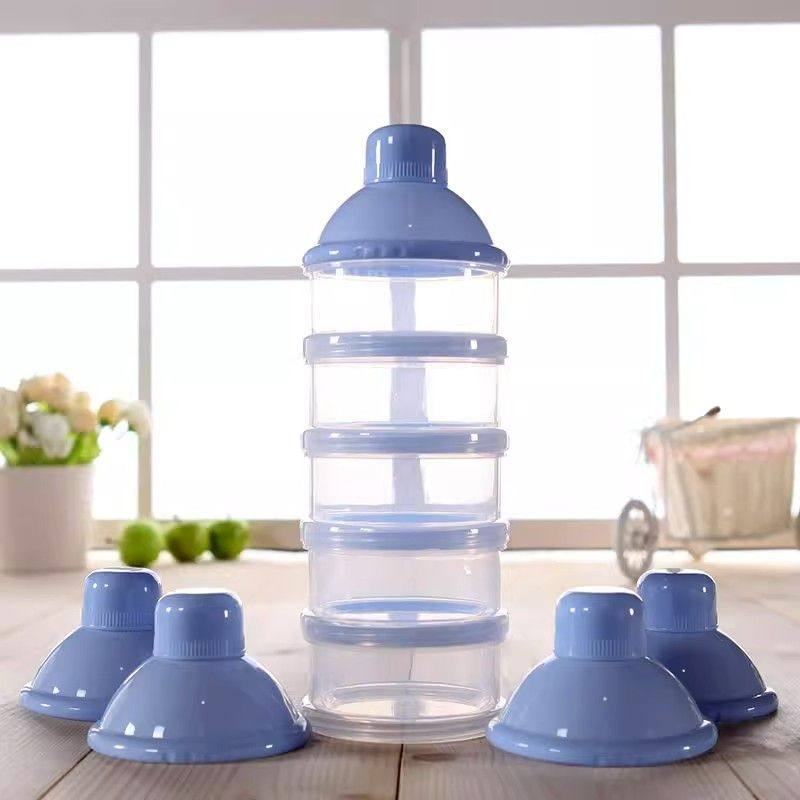 蛋白粉便携盒宝宝奶粉盒便携盒外出装奶粉格罐婴儿分装盒分盒大容