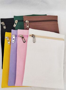 包包里的收纳小包衣服加装口袋内兜手缝帆布包拉链收纳布袋手机袋