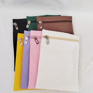 包包里的收纳小包衣服加装口袋内兜手缝帆布包拉链收纳布袋手机袋