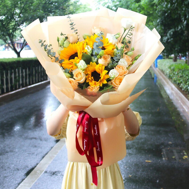 向日葵玫瑰合肥鲜花速递蚌埠芜湖马鞍山生日女神探望闺蜜同城送花