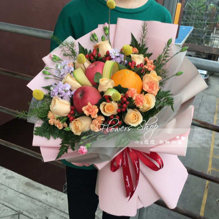 中秋节鲜花水果蓝探望乔迁入伙商务佛山同城桂城禅城顺德容桂大良