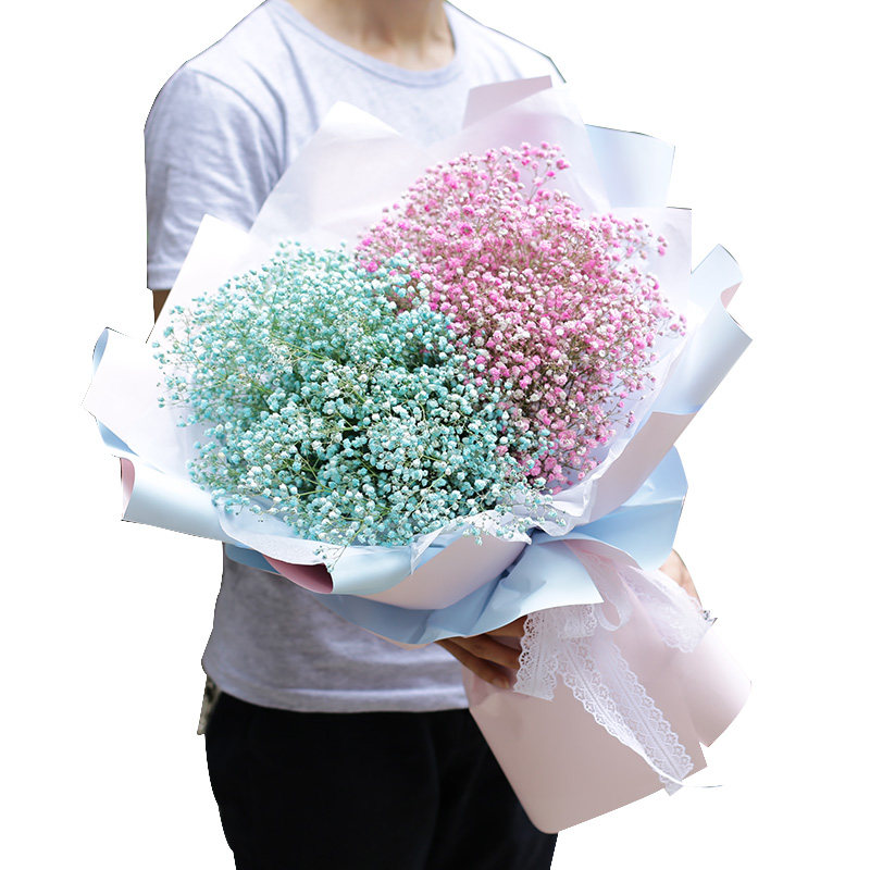 满天星花束生日重庆合肥鲜花速递