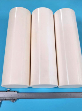 99氧化铝陶瓷棒耐磨陶99.7瓷实心棒加工厂家大尺寸陶瓷活塞轴柱塞