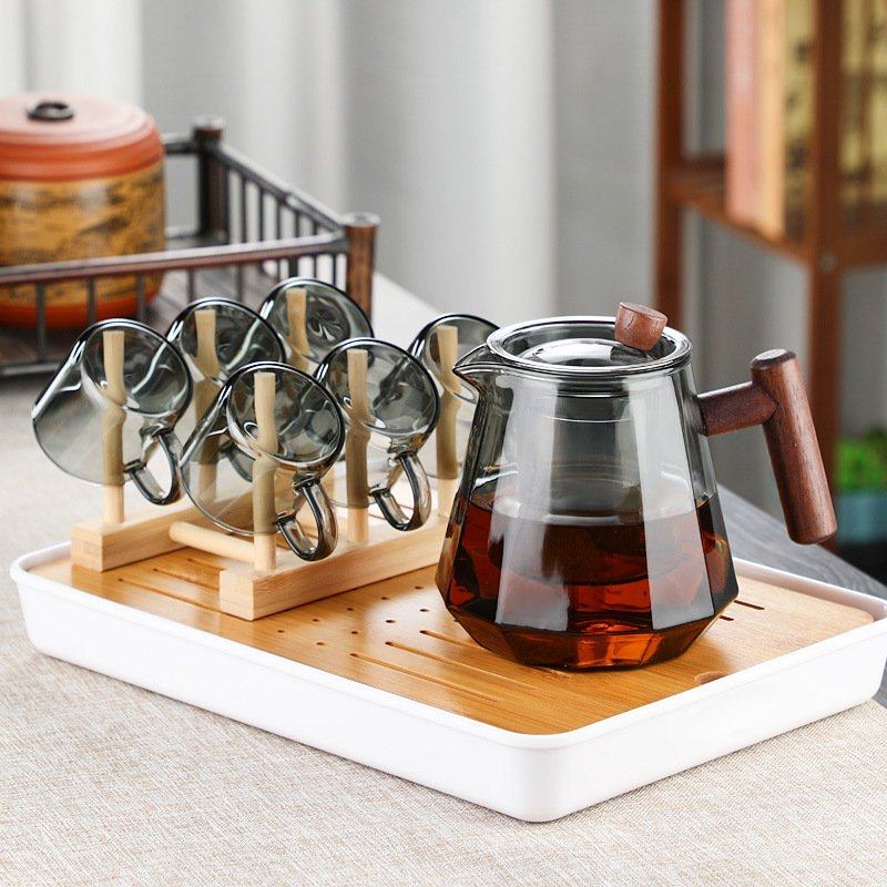 玻璃茶壶过滤泡茶壶家用耐高温透明茶水分离泡茶器花茶具套装,餐饮具,飘逸杯,淘宝优惠券,粉丝福利购,淘宝优惠卷