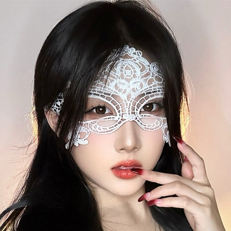 万圣节蒙面化妆舞会半脸面具cos性感蕾丝镂空遮面禁欲系眼罩头饰,居家日用,眼罩,淘宝优惠券,粉丝福利购,淘宝优惠卷
