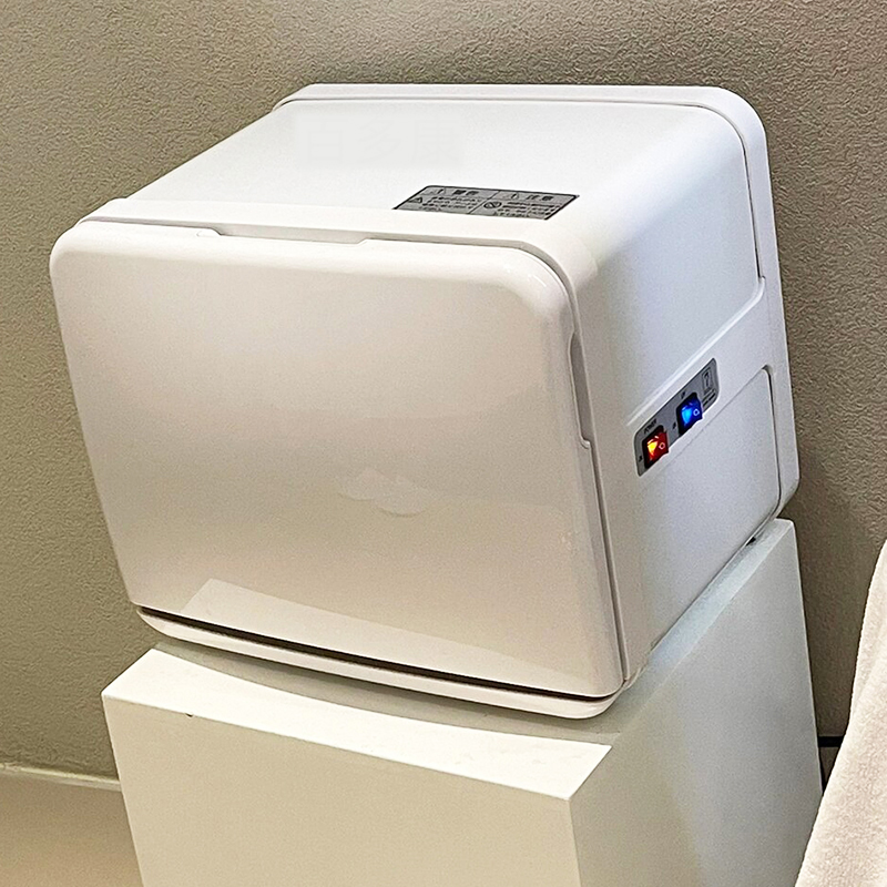 二星级紫外线消毒柜美容院神器民宿脸部护理烘干加热箱家用热敷UV