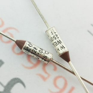 热熔断器 热熔断丝 WEL128 128 128度 WELCO金属温度保险丝