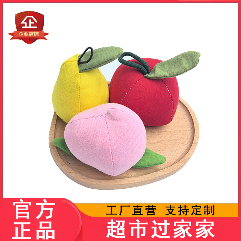 亲子餐厅仿真布艺水果蔬菜玩具