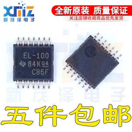 TPL0102-100PWR 丝印EL-100 数字电位器 封装TSSOP14 全新原装