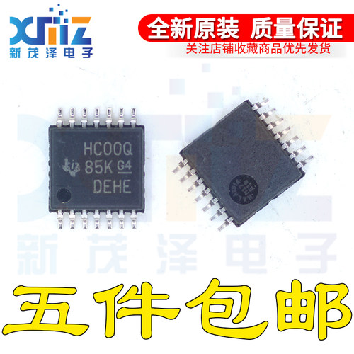 原装SN74HC00QPWRQ1 SN74HC00QPWRG4Q1 丝印HC00Q TSSOP14 逻辑器