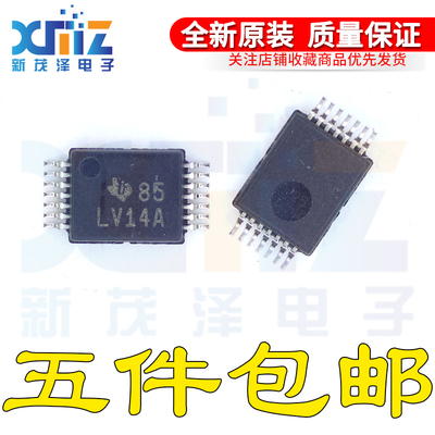 全新原装 SN74LV14APW SN74LV14APWR E4 G4丝印LV14A 封装MSOP14
