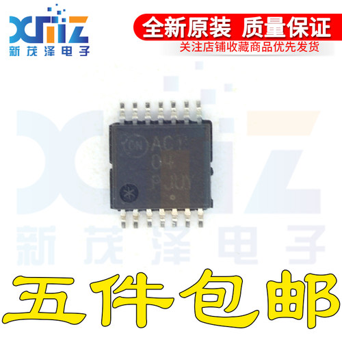 全新原装 MC74ACT04DTR2G 丝印ACT04 TSSOP14封装集成 现货可直付