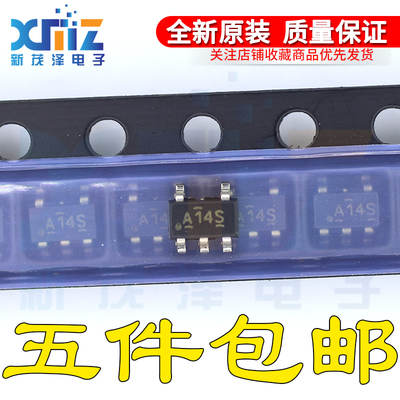 原装芯片 SN74AHC1G14DBVR SOT-23-5 8mA 单路施密特触发反相器闸