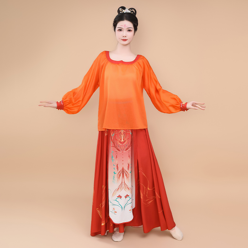 古典舞2025新款长安梦华演出舞服