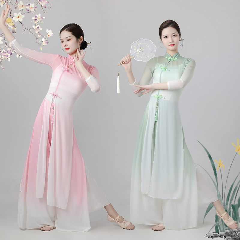 古典舞2025年舞蹈国风旗袍演出服