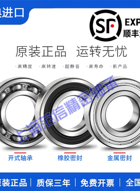 进口SKF轴承 16000 16001 16002 16003 16004 16005 -2Z/C3 -2RS1