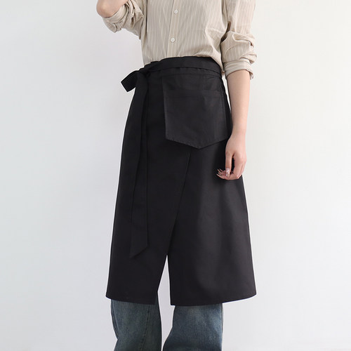 美容美发全包工作服务员半身围裙