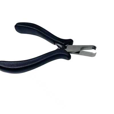 眼镜修理工具钳黑柄顶切钳剪双胶塞钳子 眼镜调整钳子 珠宝钳