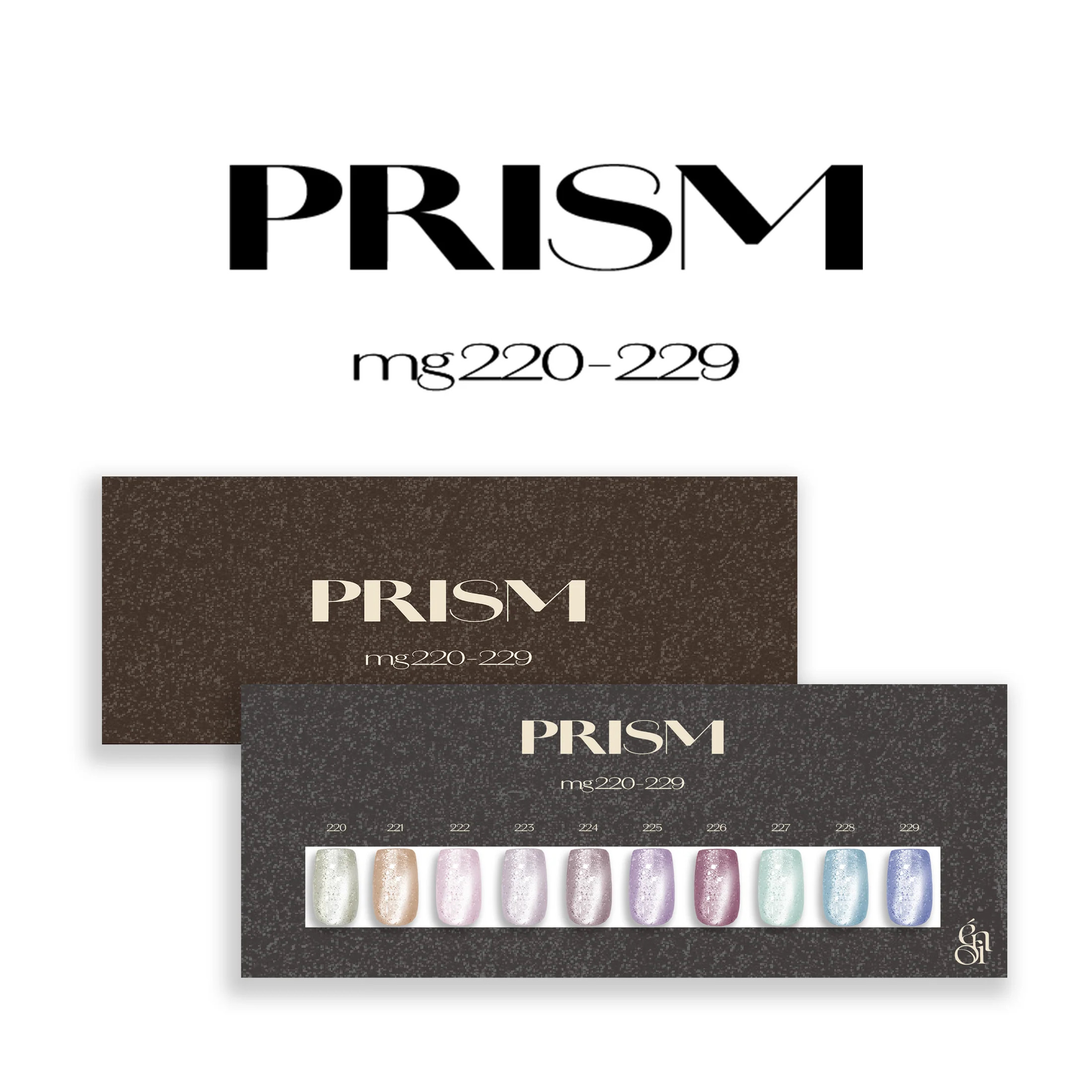 日本enoi猫眼胶PRISM碎钻猫眼胶 新款光疗胶mg220-229 美甲甲油胶