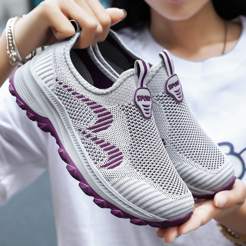 新品 网鞋女秋季透气新款女鞋厂家直销单鞋中老年情侣男女休闲健,女鞋,健步鞋,淘宝优惠券,粉丝福利购,淘宝优惠卷
