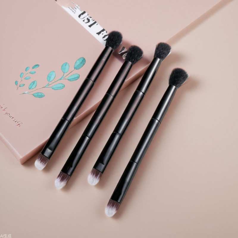 新款化妆刷 单支双头晕染鼻影眼影刷多功能美妆工具 刷厂家直销