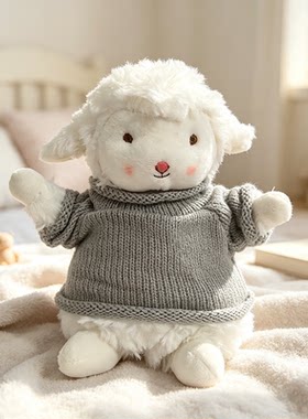 Bunnies小羊毛绒公仔温柔治愈