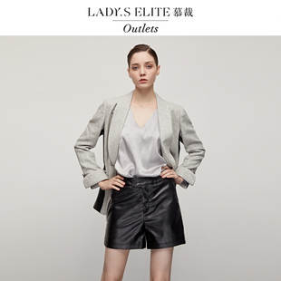 慕裁法式复古气质西装女2025新款高级感小众设计感时尚百搭通勤