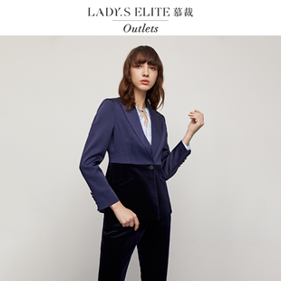 慕裁2025新款法式复古气质西装女高级感小众设计感时尚百搭显瘦