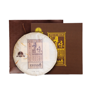 则道 2017年官方正品寻味系列勐海古树云南普洱茶叶熟茶饼400g