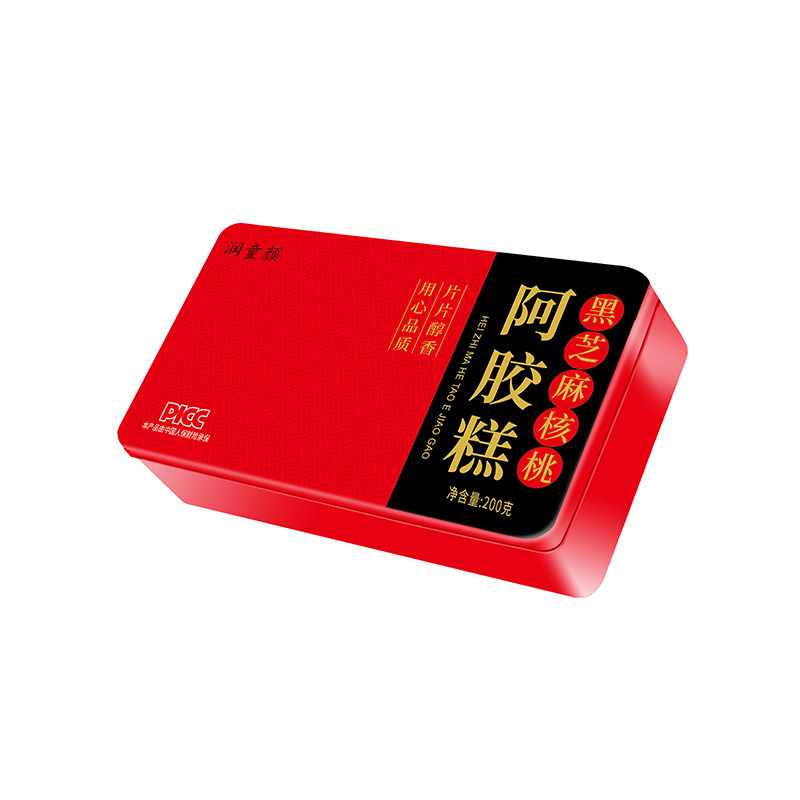 阿胶糕即食山东东阿正品女士阿胶固元膏方糕补200g