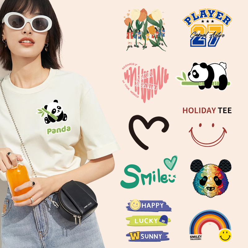 热转印烫画贴百搭各种衣服