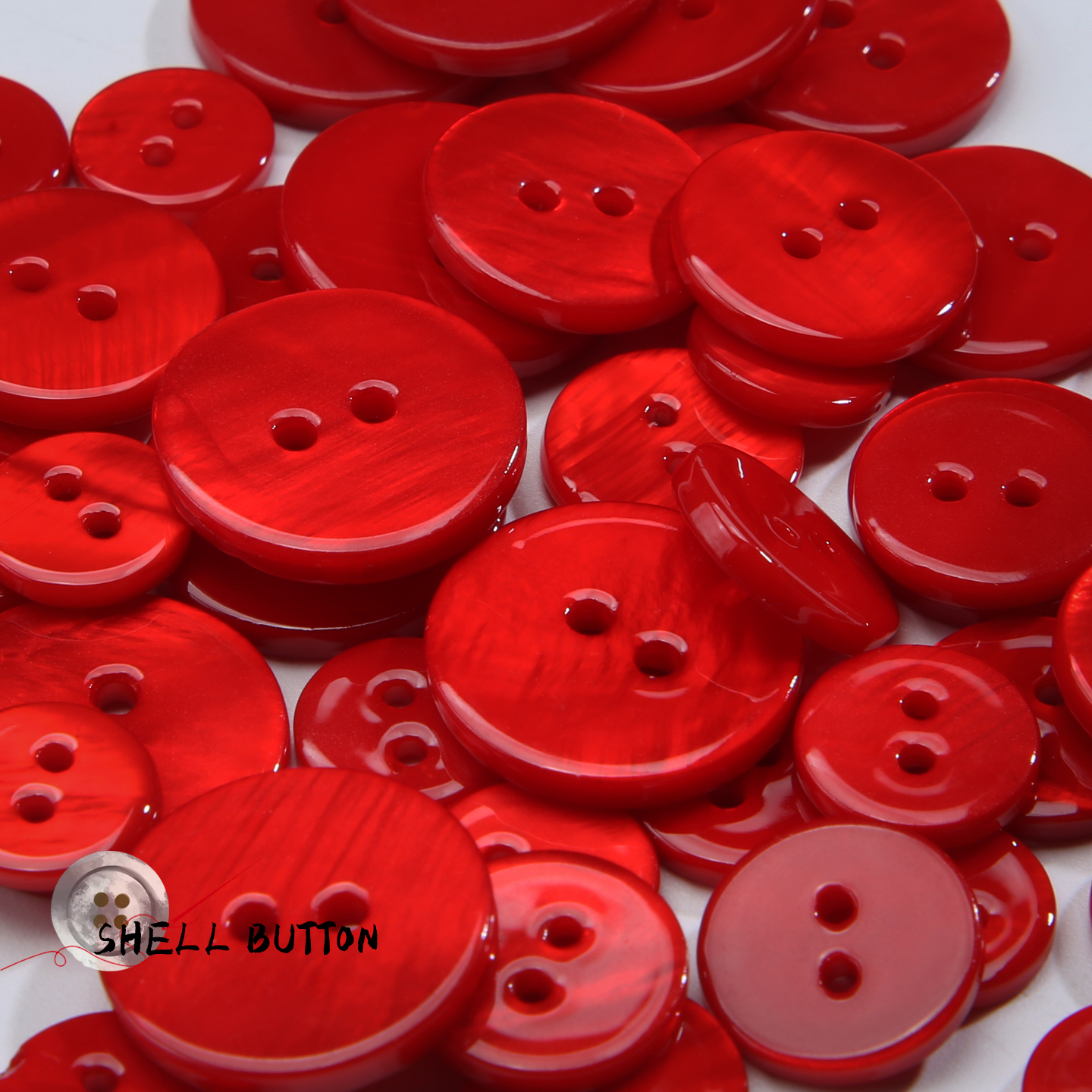 河贝贝壳扣子雪纺针织开衫彩色纽扣衬衫袖口领口服装辅料diy手工