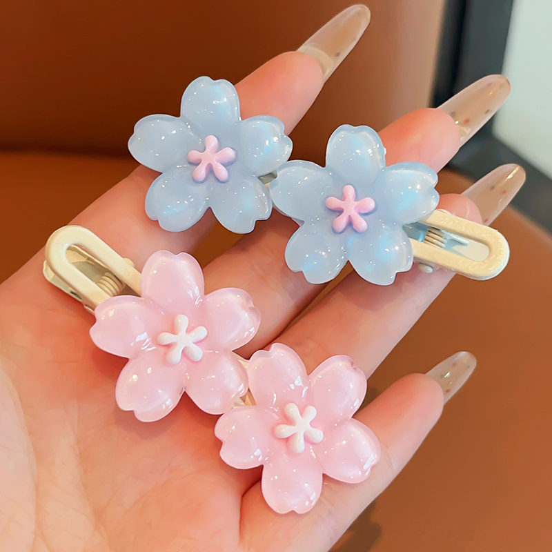 果冻发夹儿童超仙樱花发卡女童前额刘海夹宝宝可爱碎发鸭嘴夹头饰,童装/婴儿装/亲子装,发饰,淘宝优惠券,粉丝福利购,淘宝优惠卷