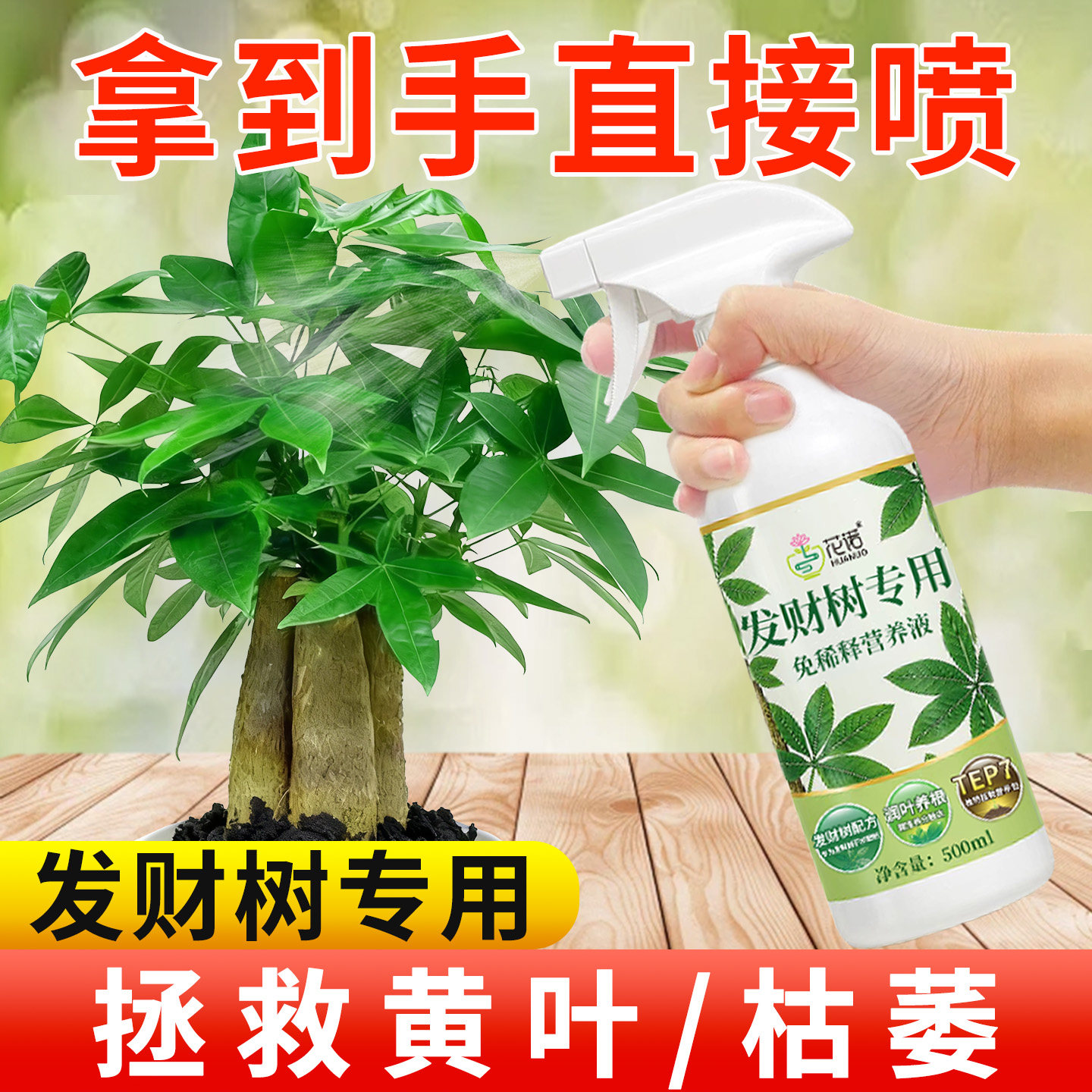 发财树专用营养液免稀释黄叶枯叶烂根肥料专用肥盆栽室内叶面肥,鲜花速递/花卉仿真/绿植园艺,家庭园艺肥料,淘宝优惠券,粉丝福利购,淘宝优惠卷