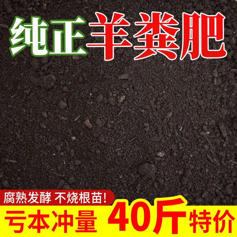 羊粪发酵有机肥内蒙古腐熟羊粪肥批发有机肥料蔬菜专用羊屎粪蛋