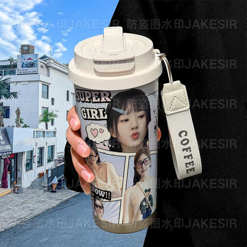 赵露可爱周边保温杯316不锈钢大