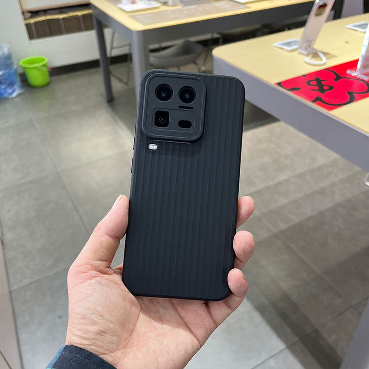 适用IQOO15ultra手机壳包肩键全包波纹软壳网红爆款肤感竖条纹轻薄防滑保护套vivo