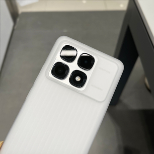 磨砂网红轻薄简约防滑防摔大孔透明保护壳 个性 适用于红米K70至尊版 手机壳软壳行李箱波纹款