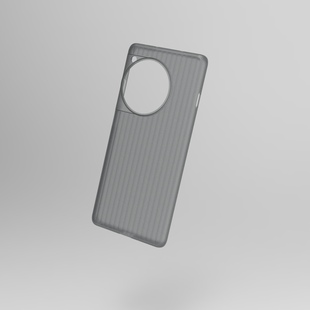 适用于一加Ace3手机壳软壳行李箱波纹款 磨砂网红轻薄简约防滑防摔大孔透明保护壳 个性