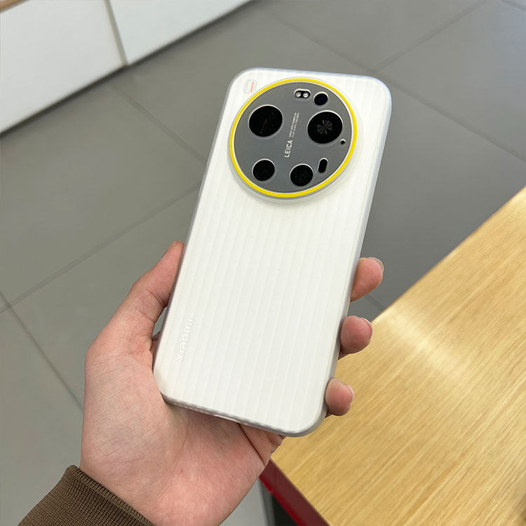 适用小米17Ultra手机壳行李箱波纹软壳肤感简约创意全包轻薄防摔镜头保护套17Ultra