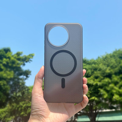 红米K80至尊版手机壳magsafe磁吸车载支架纹理防滑简约高级感经典防摔轻薄圆弧边保护壳