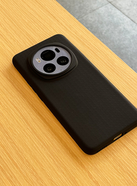 适用于荣耀Magic6pro手机壳轻薄软壳纹理防滑设计简约魔术6圆弧边保护套