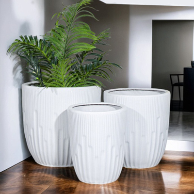 北欧现代陶瓷大花盆特大口径