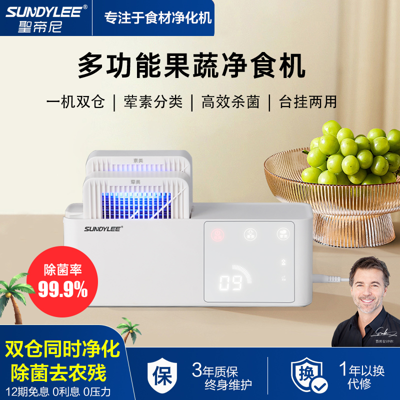 果蔬清洗机全自动洗菜去农残杀菌